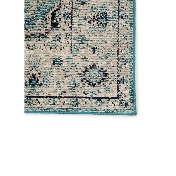 Jaipur Peridot Rugs - Fog/Blue Coral-Jaipur Living-Blue Hand Home