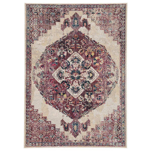Jaipur Peridot Rugs - Crème Brulee/Samba-Jaipur Living-Blue Hand Home