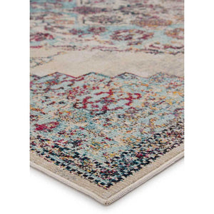 Jaipur Peridot Rugs - Crème Brulee/Nile Blue-Jaipur Living-Blue Hand Home