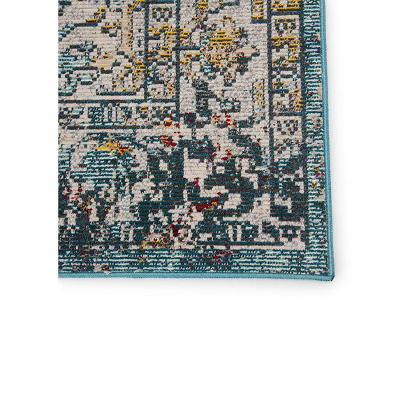 Jaipur Peridot Rugs - Colonial Blue/White Swan-Jaipur Living-Blue Hand Home