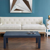 Villa & House - Parsons Coffee Table. In Navy Blue-Bungalow 5-Blue Hand Home