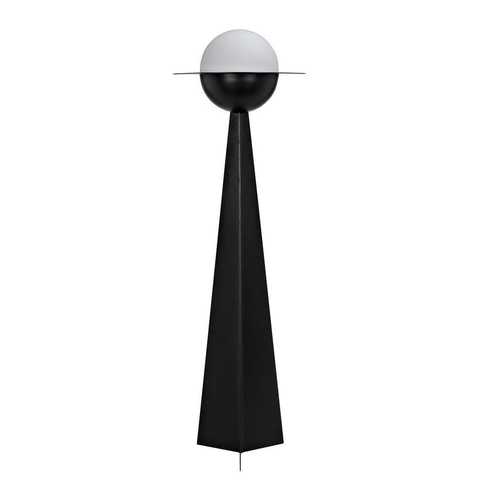 Saturn Floor Lamp-Noir Furniture-Blue Hand Home