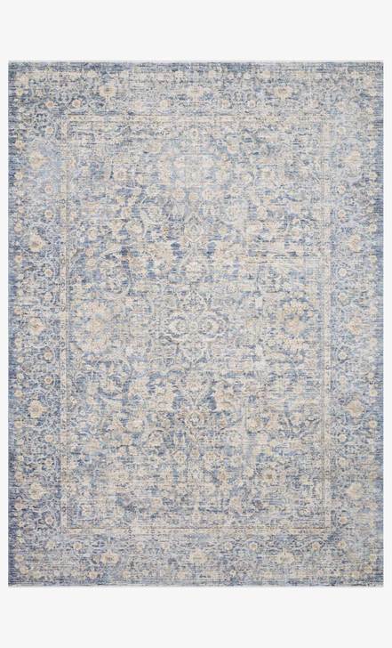 Pandora Rugs by Loloi - PAN-01 Blue / Gold-Loloi Rugs-Blue Hand Home