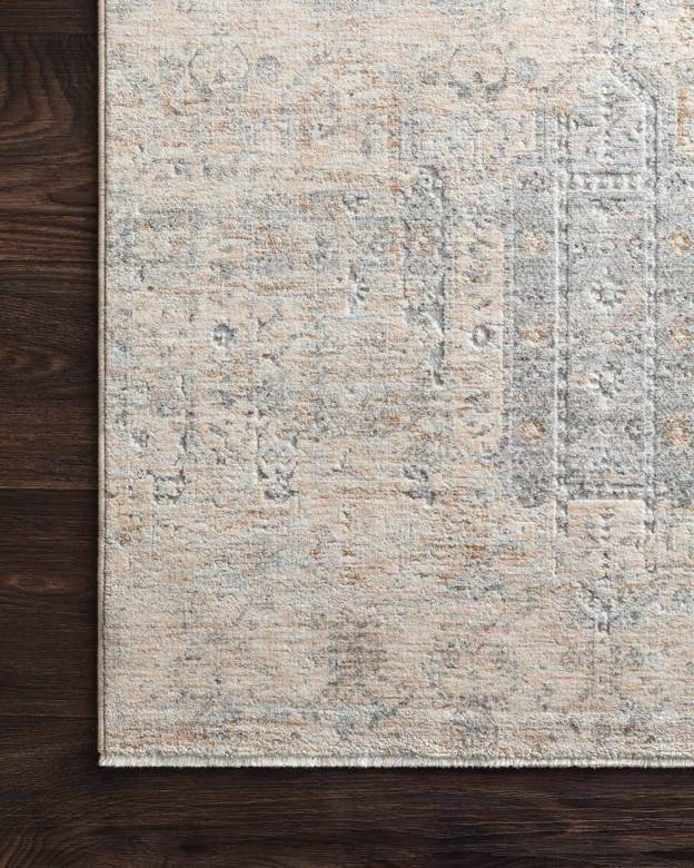 Loloi Pandora Rug in Ivory/Mist Blue Hand Home Free Shipping