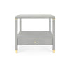 Villa & House - Pascal 1-Drawer Side Table, Slate Blue-Bungalow 5-Blue Hand Home