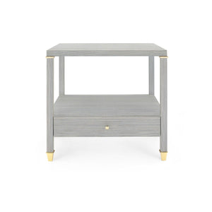 Villa & House - Pascal 1-Drawer Side Table, Slate Blue-Bungalow 5-Blue Hand Home