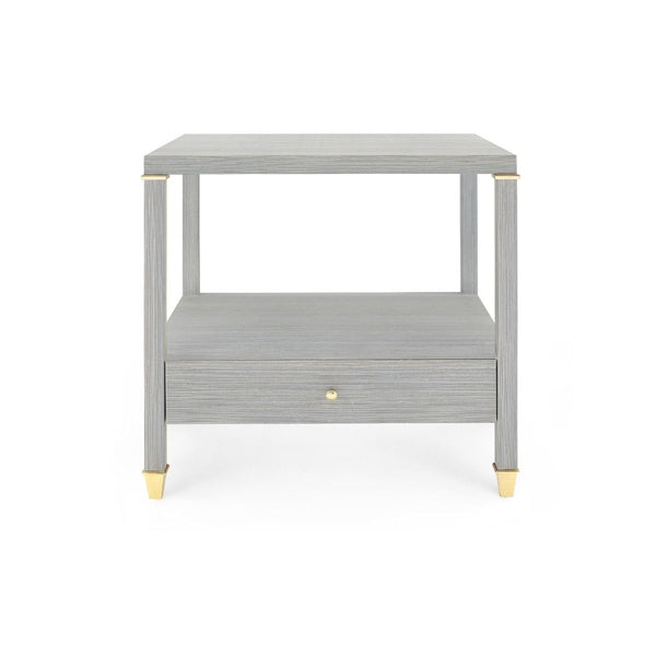 Villa & House - Pascal 1-Drawer Side Table, Slate Blue-Bungalow 5-Blue Hand Home