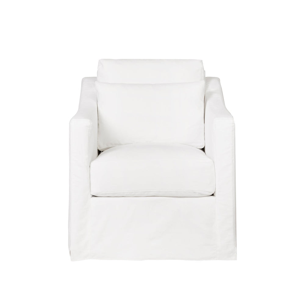 In Stock - Rebecca Chair Essentials Denim White-Cisco Brothers-Blue Hand Home