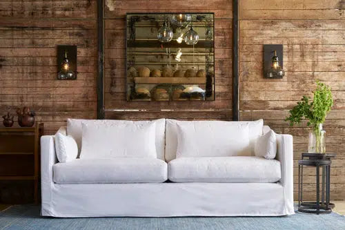 Cisco Fabric Denim White - Grade E - Cotton-Cisco Brothers-Blue Hand Home