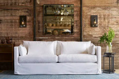 Cisco Fabric Denim White - Grade E - Cotton-Cisco Brothers-Blue Hand Home
