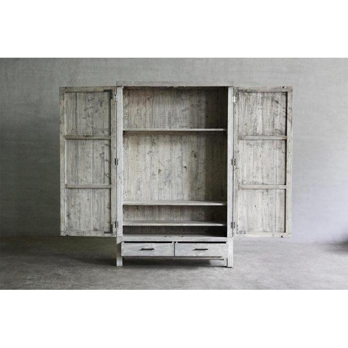 Reclaimed Elm Cabinet - Large-Organic Restoration-Blue Hand Home