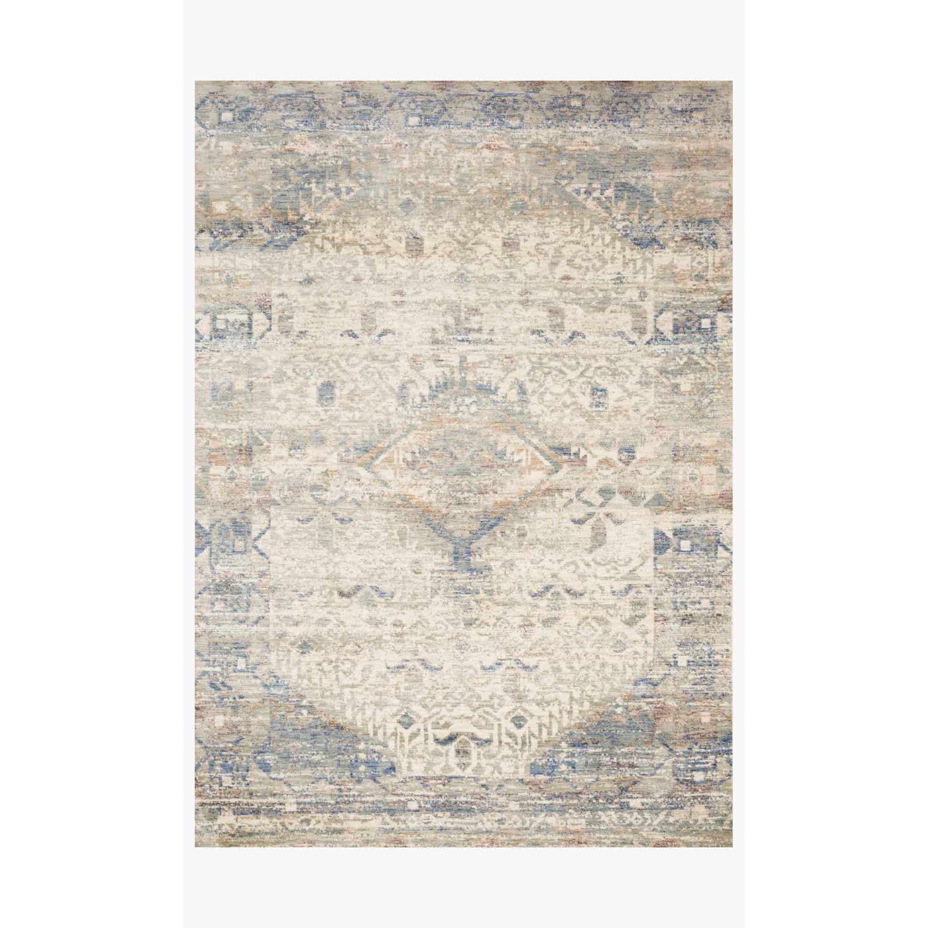 Revere Rugs by Loloi - REV-06 Ivory / Blue-Loloi Rugs-Blue Hand Home