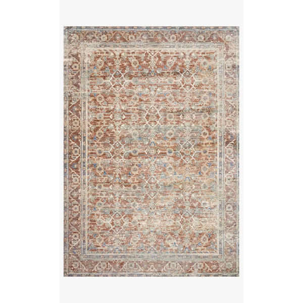 Revere Rugs by Loloi - REV-07 Terracotta / Multi-Loloi Rugs-Blue Hand Home