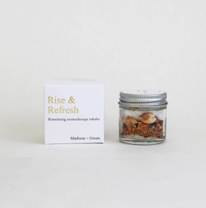 Aromatherapy Inhaler-Madison + Green-Blue Hand Home
