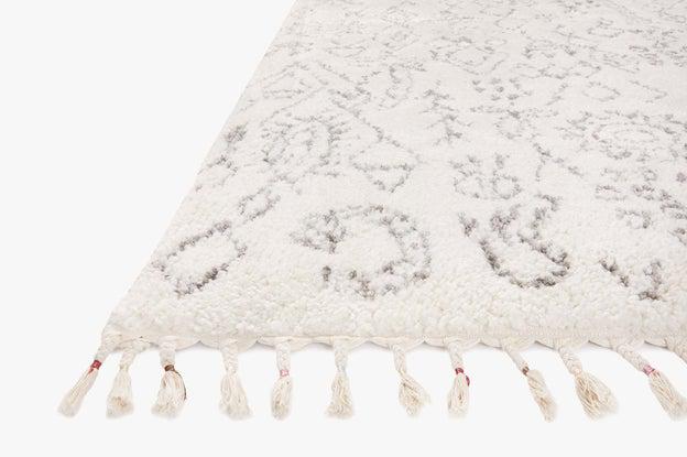 Justina Blakeney Ronnie Rug Collection - Ron-03 Ivory/Charcoal-Loloi Rugs-Blue Hand Home
