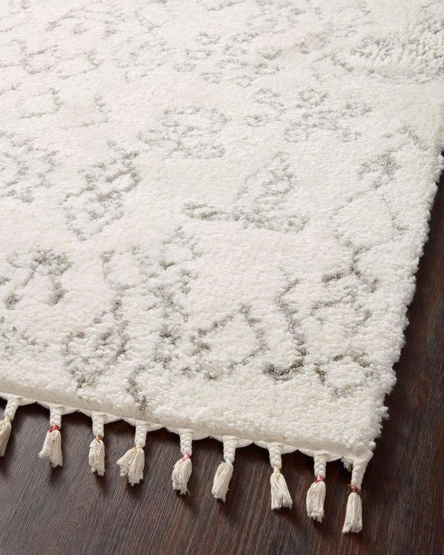 Justina Blakeney Ronnie Rug Collection - Ron-03 Ivory/Charcoal-Loloi Rugs-Blue Hand Home