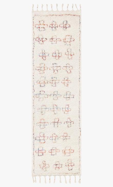 Justina Blakeney Ronnie Rug Collection - Ron-05 Ivory/Sunset-Loloi Rugs-Blue Hand Home