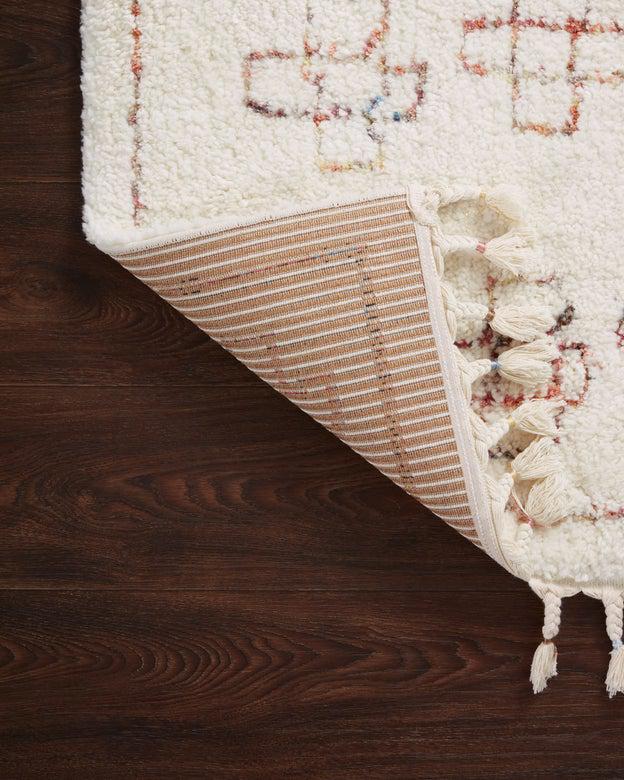 Justina Blakeney Ronnie Rug Collection - Ron-05 Ivory/Sunset-Loloi Rugs-Blue Hand Home