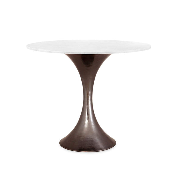 Villa & House - Stockholm 36" Carrera Center Dining Table Top (Base Sold Separately) In White-Bungalow 5-Blue Hand Home