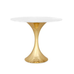 Villa & House - Stockholm 36" Carrera Center Dining Table Top (Base Sold Separately) In White-Bungalow 5-Blue Hand Home