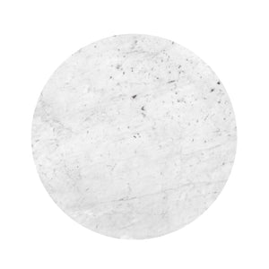 Villa & House - Stockholm 36" Carrera Center Dining Table Top (Base Sold Separately) In White-Bungalow 5-Blue Hand Home