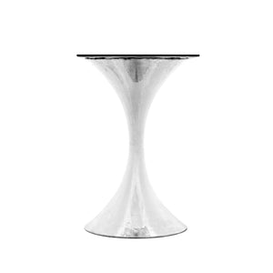 Villa & House - Stockholm Nickel Center Dining Table Base (Pairs With 36" Top, Sold Separately) In Nickel-Bungalow 5-Blue Hand Home