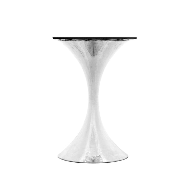 Villa & House - Stockholm Nickel Center Dining Table Base (Pairs With 36" Top, Sold Separately) In Nickel-Bungalow 5-Blue Hand Home
