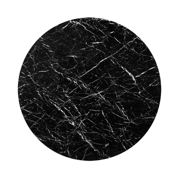 Villa & House - Stockholm 52" Nero Dining Table Top (Base Sold Separately) In Black-Bungalow 5-Blue Hand Home