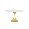 Villa & House - Stockholm 52" Carrera Dining Table Top (Base Sold Separately) In White-Bungalow 5-Blue Hand Home