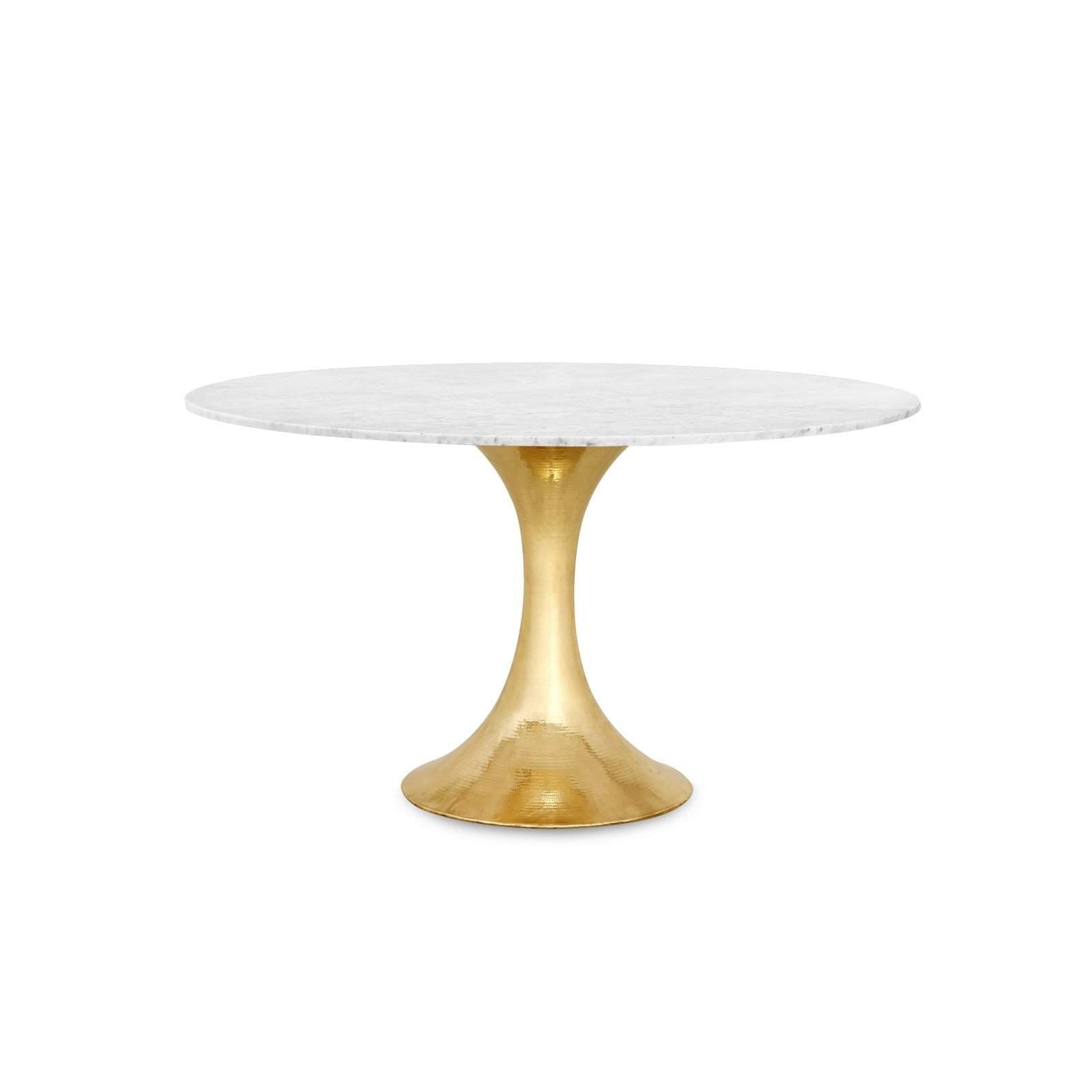 Villa & House - Stockholm 52" Carrera Dining Table Top (Base Sold Separately) In White-Bungalow 5-Blue Hand Home