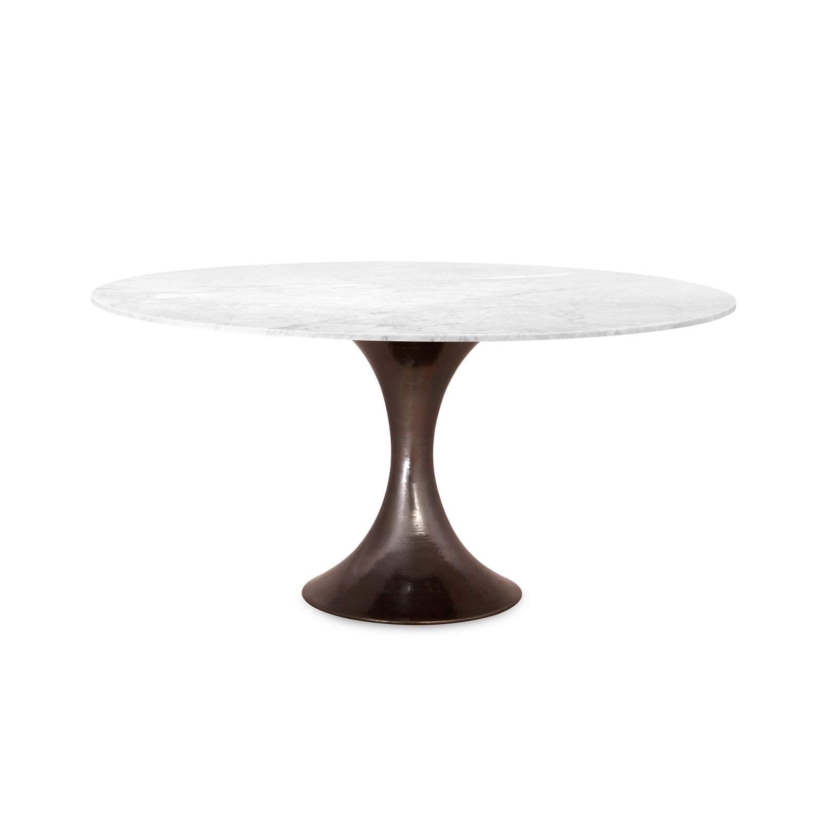 Villa & House - Stockholm 60" Carrera Dining Table Top (Base Sold Separately) In White-Bungalow 5-Blue Hand Home