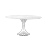 Villa & House - Stockholm 60" Carrera Dining Table Top (Base Sold Separately) In White-Bungalow 5-Blue Hand Home