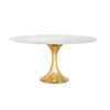 Villa & House - Stockholm 60" Carrera Dining Table Top (Base Sold Separately) In White-Bungalow 5-Blue Hand Home