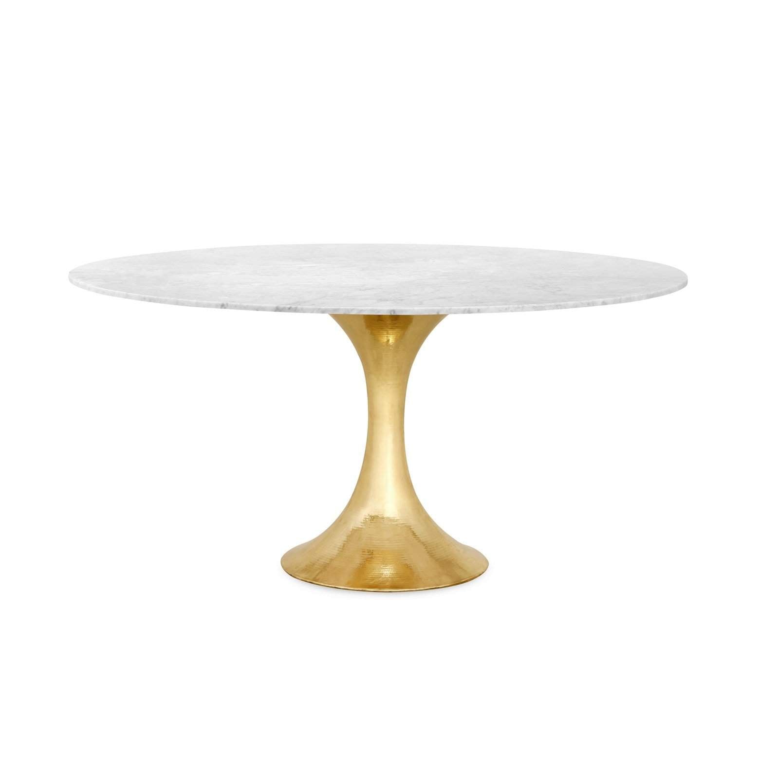 Villa & House - Stockholm 60" Carrera Dining Table Top (Base Sold Separately) In White-Bungalow 5-Blue Hand Home