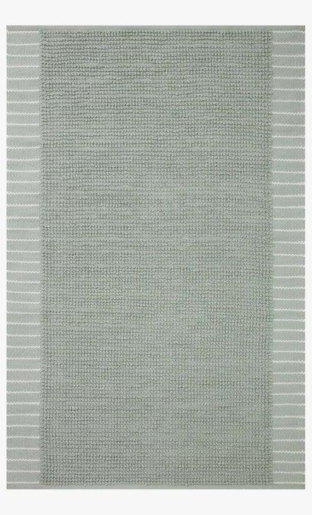 Sadie Rug Magnolia Home by Joanna Gaines - SAD-01 Grey-Loloi Rugs-Blue Hand Home