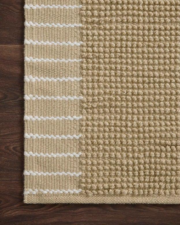 Sadie Rug Magnolia Home by Joanna Gaines - SAD-01 Sand-Loloi Rugs-Blue Hand Home