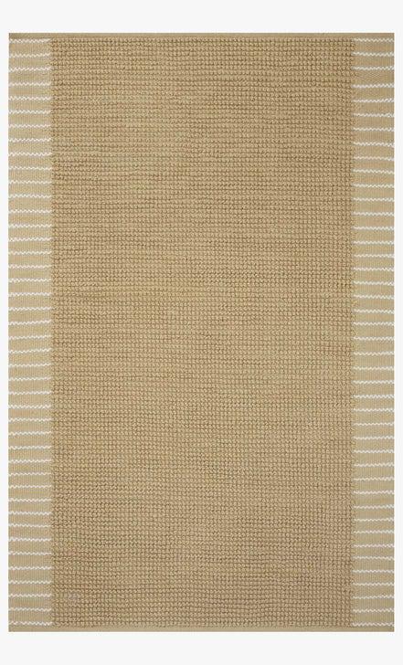 Sadie Rug Magnolia Home by Joanna Gaines - SAD-01 Sand-Loloi Rugs-Blue Hand Home