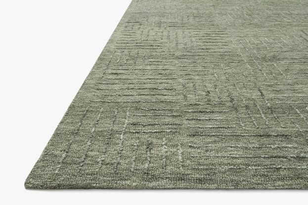 Sarah Magnolia Home by Joanna Gaines -SAR-02 Moss-Loloi Rugs-Blue Hand Home