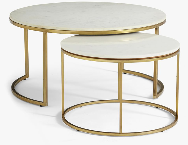 Mic Nesting Coffee Table-Home Trends Design-Blue Hand Home