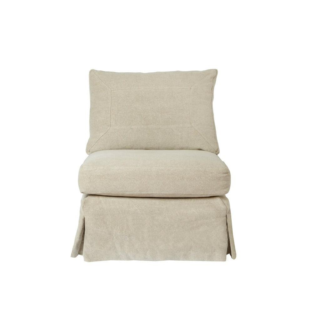 Essentials Cisco Brothers Seda Armless Chair with Swivel-Cisco Brothers-Blue Hand Home