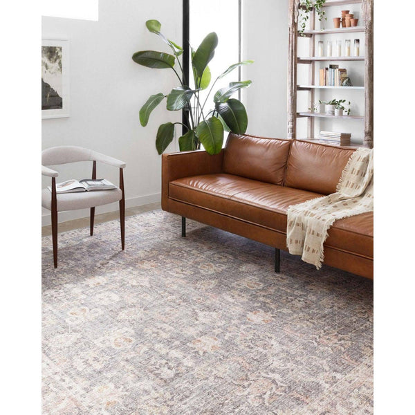 Skye Rug Collection by Loloi -Sky 01-Grey/Apricot-Loloi Rugs-Blue Hand Home