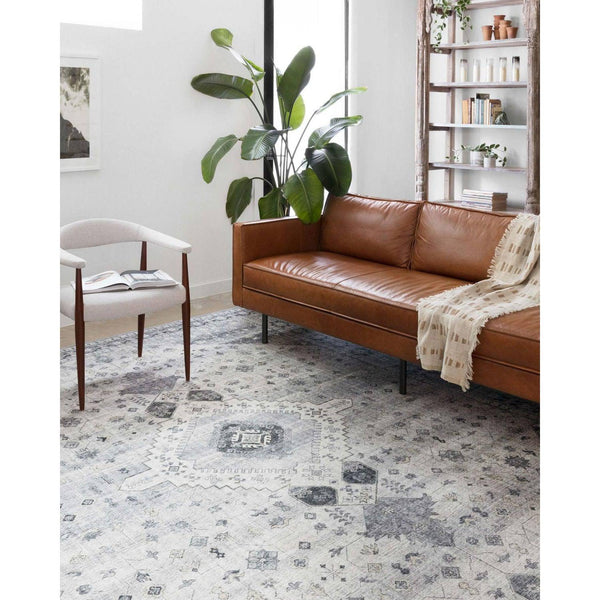 Skye Rug Collection by Loloi -Sky 02 Silver/Grey-Loloi Rugs-Blue Hand Home