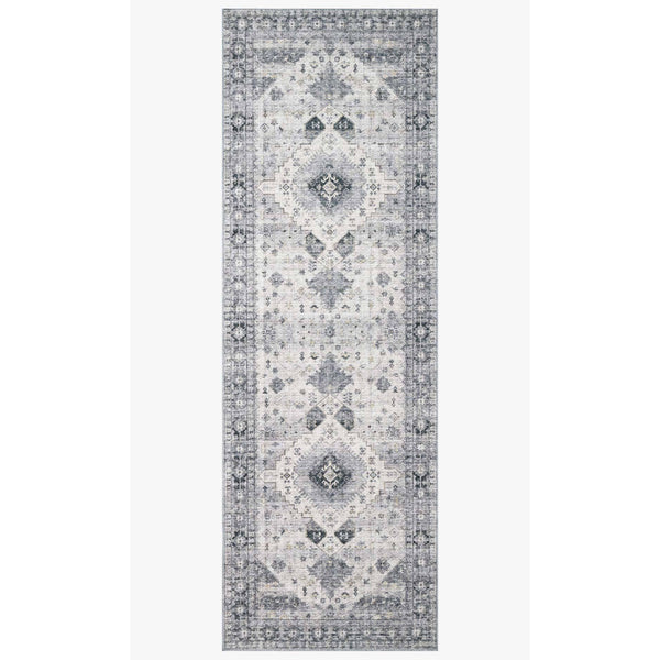 Skye Rug Collection by Loloi -Sky 02 Silver/Grey-Loloi Rugs-Blue Hand Home