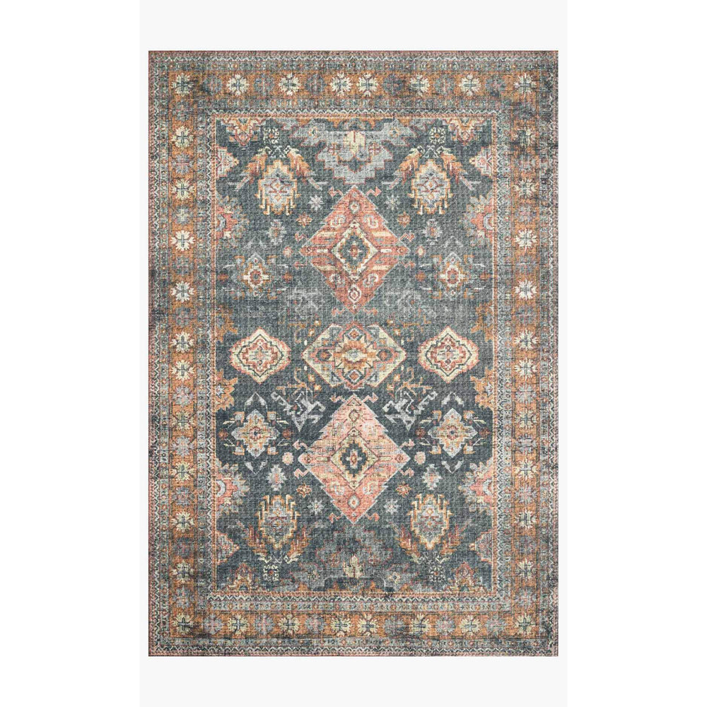 Skye Rug Collection by Loloi -Sky 10 Sea/Rust-Loloi Rugs-Blue Hand Home