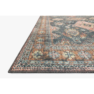 Skye Rug Collection by Loloi -Sky 10 Sea/Rust-Loloi Rugs-Blue Hand Home