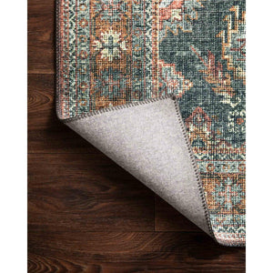 Skye Rug Collection by Loloi -Sky 10 Sea/Rust-Loloi Rugs-Blue Hand Home