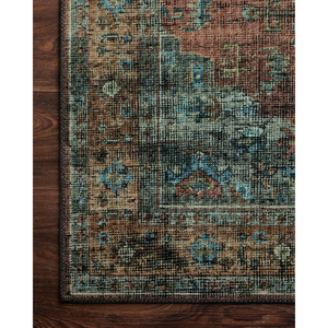 Skye Rug Collection by Loloi -Sky 07 Terracotta/Sky-Loloi Rugs-Blue Hand Home
