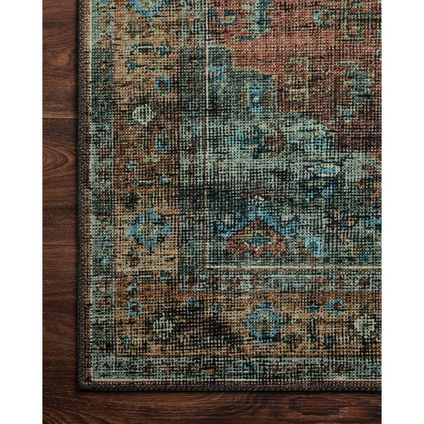Skye Rug Collection by Loloi -Sky 07 Terracotta/Sky-Loloi Rugs-Blue Hand Home