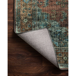 Skye Rug Collection by Loloi -Sky 07 Terracotta/Sky-Loloi Rugs-Blue Hand Home