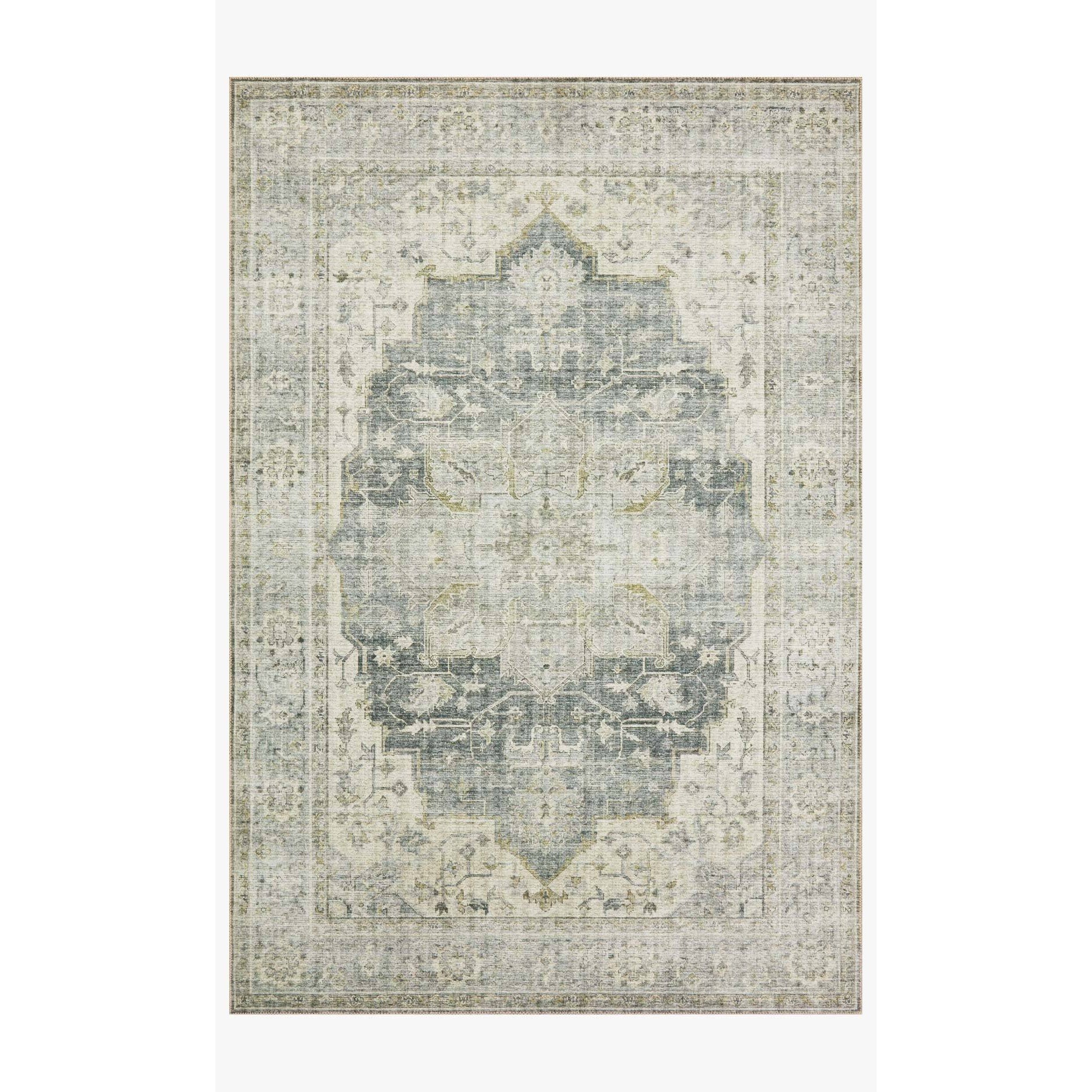 Skye Rug Collection by Loloi -Sky 12 Charcoal/Dove-Loloi Rugs-Blue Hand Home